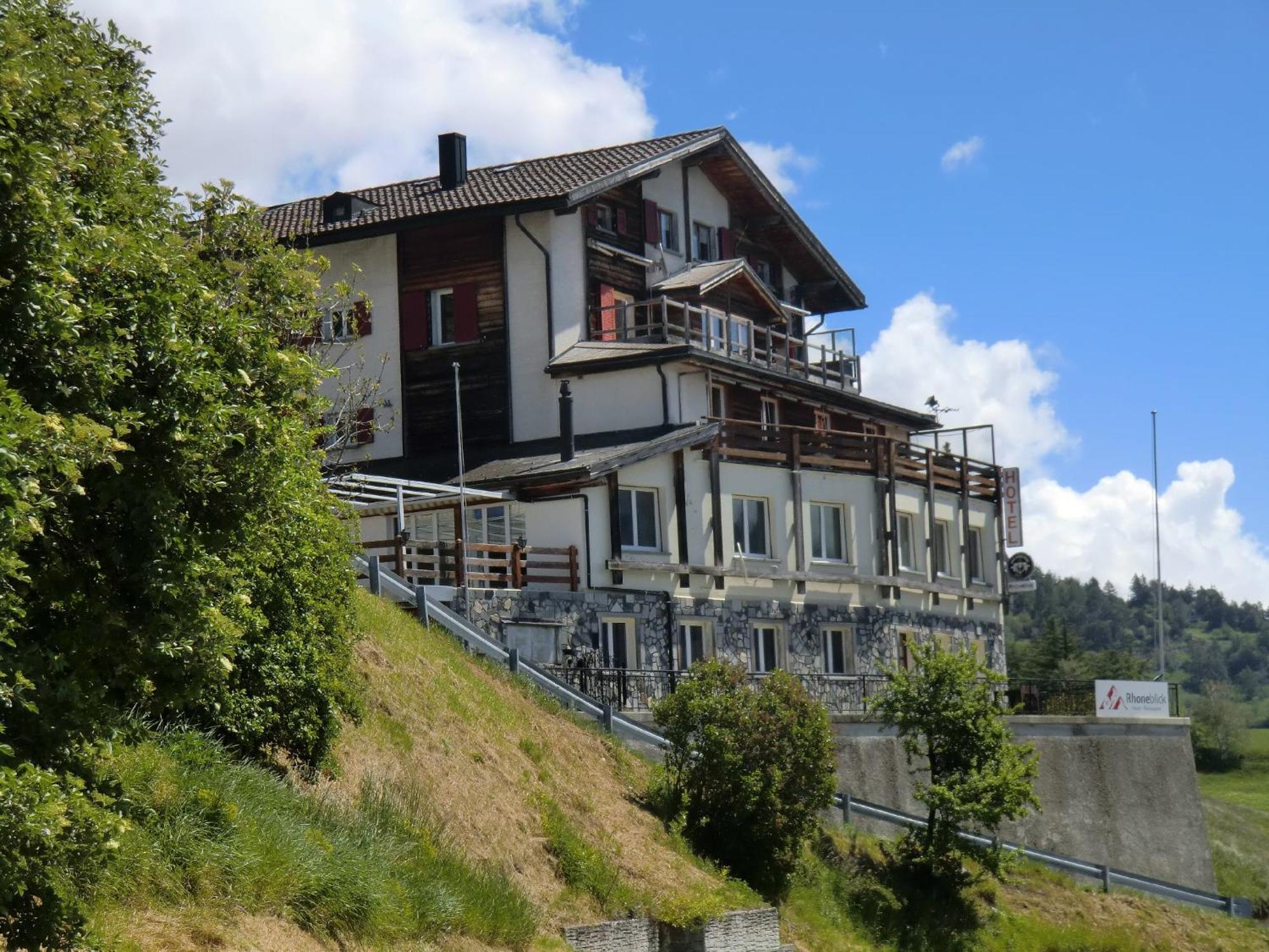 Hotel Rhoneblick Guttet-Feschel Экстерьер фото
